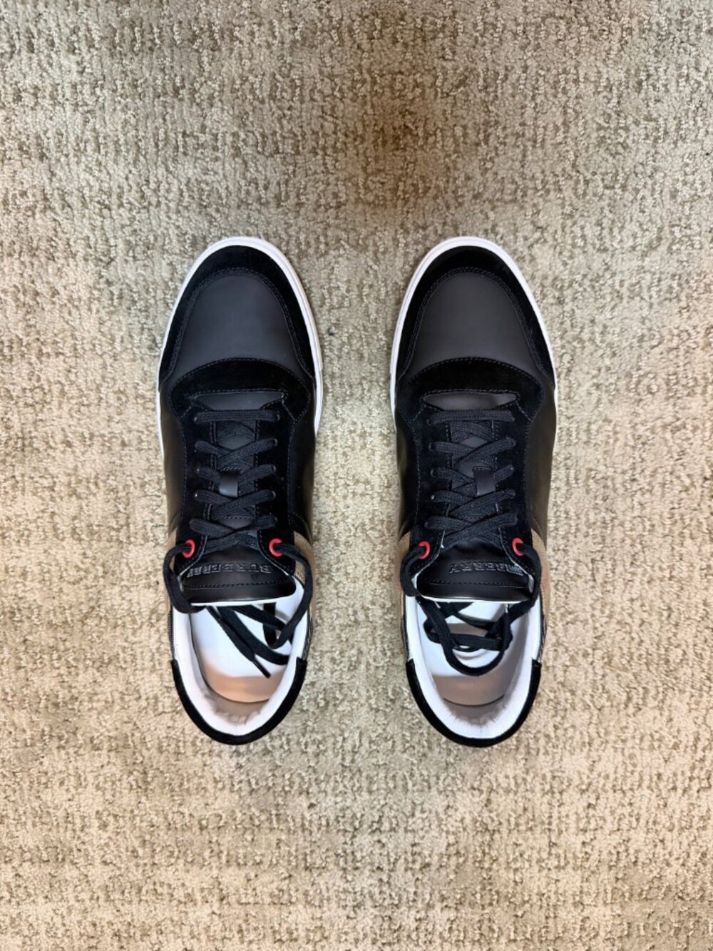 Burberry Men's Reeth Sneaker - Size 44 - Picture 7 of 13